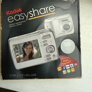 Kodak EasyShare Digital Camera in Silver and Black Accents